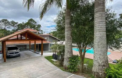 Casa com 3 dormitórios à venda, 314 m² por r$ 1.650.000,00 - pinheiros tênis village - cotia/sp