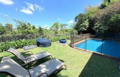 Casa com 4 dormitórios, 330 m² - venda por r$ 2.200.000,00 ou aluguel por r$ 14.427,02/mês - granja viana - cotia/sp