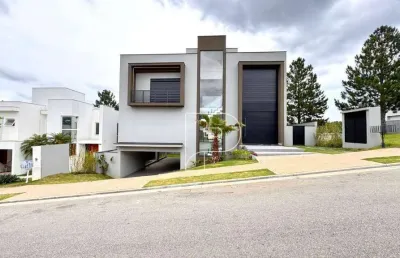 Casa nova em condomínio na granja viana à venda, 470 m² por r$ 5.000.000 - alphaville granja viana - carapicuíba/sp