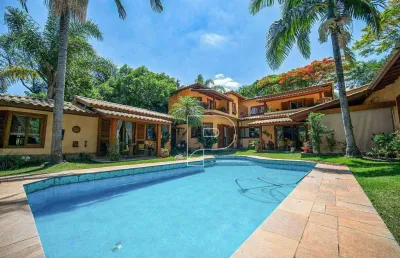 Casa com 4 dormitórios à venda, 470 m² por r$ 4.500.000,00 - são fernando golf club - cotia/sp