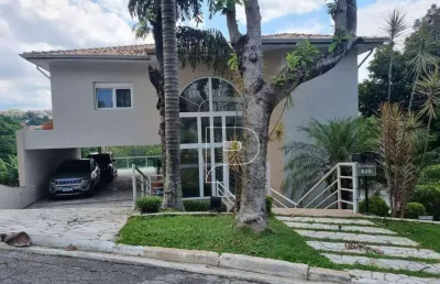 Casa com 4 dormitórios à venda, 500 m² por r$ 2.400.000,00 - tarumã - santana de parnaíba/sp