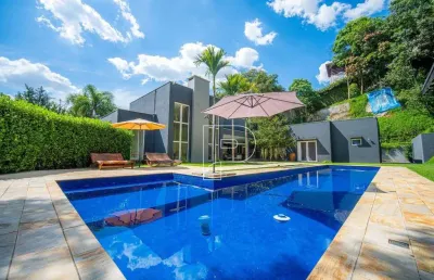 Casa com 4 dormitórios à venda, 640 m² por r$ 4.200.000,00 - granja viana - carapicuíba/sp