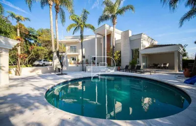 Casa com 4 dormitórios à venda, 491 m² por r$ 6.400.000,00 - granja viana - cotia/sp