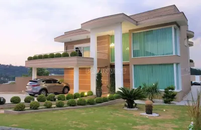 Casa com 4 suítes à venda, 550 m² por r$ 4.260.000,00 - reserva santa maria - jandira/sp