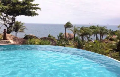 Casa à venda, 900 m² por r$ 9.600.000,00 - flechas - ilhabela/sp