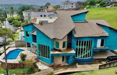 Casa com 4 dormitórios à venda, 530 m² por r$ 3.145.000,00 - reserva santa maria - jandira/sp