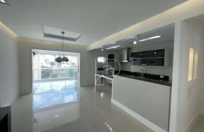 Apartamento com 3 dormitórios para alugar, 96 m² por r$ 6.150,00/mês - granja viana - cotia/sp