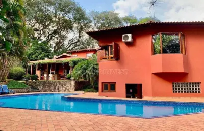 Casa com 3 dormitórios à venda, 600 m² por r$ 3.400.000,00 - granja viana - cotia/sp