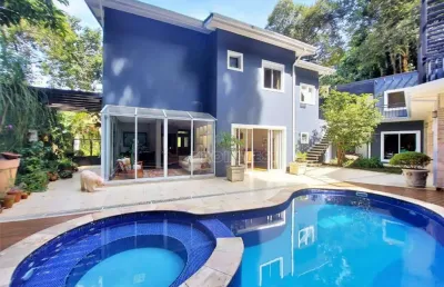 Casa com 4 dormitórios à venda, 500 m² por r$ 3.500.000,00 - granja viana - jandira/sp