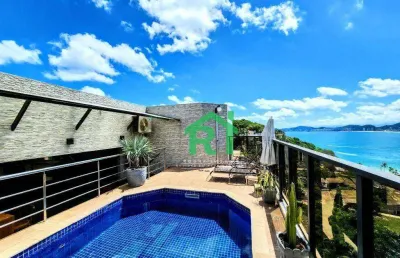 Cobertura à venda, 270 m² por r$ 2.750.000,00 - enseada - guarujá/sp