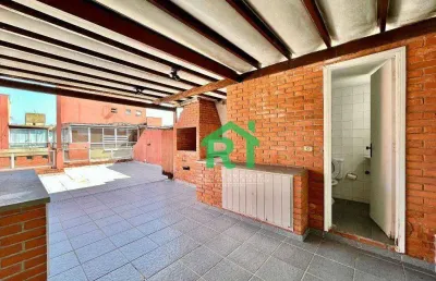 Cobertura duplex , 2 dormitórios, 1 vaga, lazer, enseada, guarujá/sp