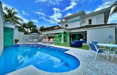 Casa com 5 dormitórios à venda, jardim acapulco - guarujá/sp