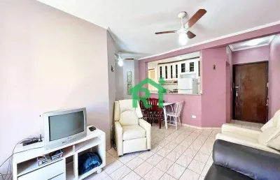 Apartamento, 1 dormitório (suíte), 1 vaga, praia das astúrias - guarujá/sp
