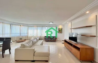 Apartamento com 3 dormitórios à venda, 170 m² por r$ 1.000.000,00 - pitangueiras - guarujá/sp