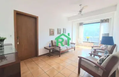 Apartamento beira mar, 3 dormitórios (1 suite), 2 vagas, pitangueiras, guarujá/sp