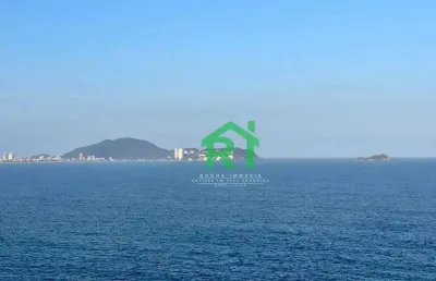 Apartamento beira mar, 2 dormitórios,(1 suíte), 1 vaga, lazer, jardim astúrias guarujá/sp ,