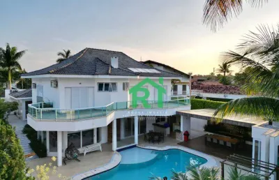 Casa com 6 dormitórios à venda, 630 m² por r$ 5.000.000,00 - acapulco - guarujá/sp
