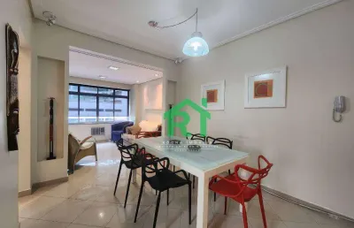 Apartamento com 1 dormitório à venda, 50 m² por r$ 320.000,00 - pitangueiras - guarujá/sp
