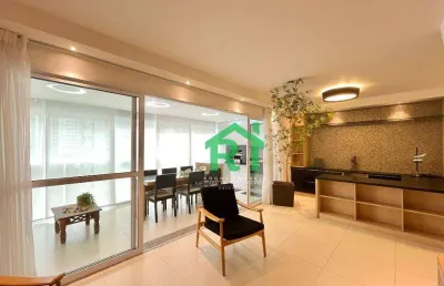 Apartamento reformado, 3 dormitórios (1 suíte), 2 vagas, área de lazer, pitangueiras, guarujá/sp