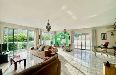 Cobertura penthouse, 3 dormitórios (1 suíte), 1 vaga, enseada, guarujá/sp