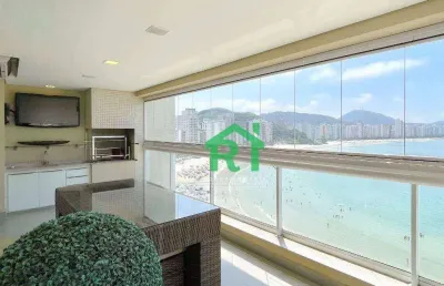 Apartamento à venda, 130 m² por r$ 1.800.000,00 - jardim astúrias - guarujá/sp