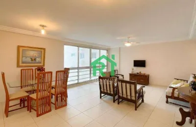 Apartamento frente-mar reformado, 3 quartos. venda, 111m² r$650.000 - pitangueiras - guarujá/sp