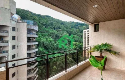 Apartamento com 3 dormitórios à venda, 158 m² por r$ 900.000,00 - pitangueiras - guarujá/sp