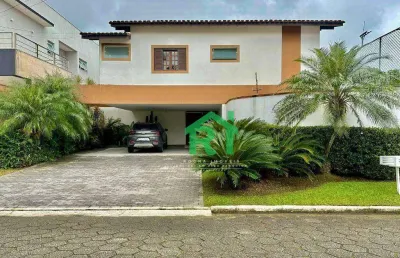 Casa com 6 dormitórios à venda, 430 m² por r$ 2.900.000,00 - acapulco - guarujá/sp