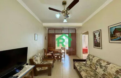 Apartamento beira mar 1 dormitório à venda por r$ 380.000 - praia de pitangueiras - guarujá/sp