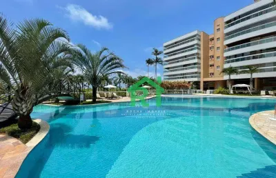 Apartamento beira mar, 4 dormitórios (4 suítes), 4 vagas, área de lazer, enseada, guarujá/sp