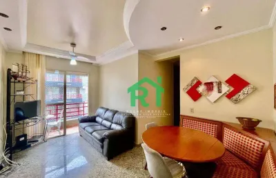 Apartamento com 2 dormitórios à venda, 59 m² por r$ 320.000,00 - enseada - guarujá/sp