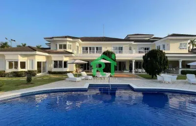 Casa com 7 dormitórios à venda, 1250 m² por r$ 11.000.000,00 - acapulco - guarujá/sp