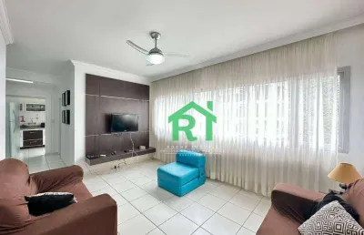 Apartamento beira mar, reformado, 3 dormitórios, 1 vaga, pitangueiras, guarujá/sp