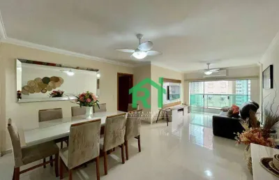 Apartamento reformado, beira mar, 4 dormitórios (1suíte), 1 vaga, pitangueiras, guarujá/sp