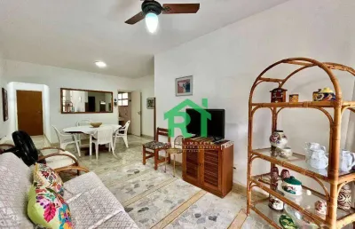 Apartamento com 2 dormitórios à venda, 95 m² por r$ 330.000,00 - enseada - guarujá/sp