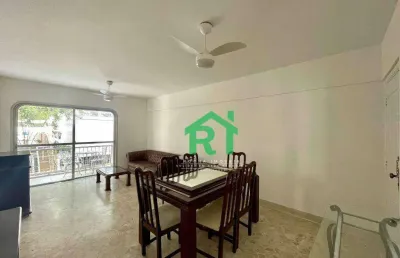 Apartamento com 2 dormitórios à venda, 95 m² por r$ 470.000,00 - pitangueiras - guarujá/sp