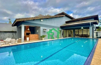Casa, 270 m² - venda por r$ 2.800.000,00 ou aluguel por r$ 16.000,00/mês - acapulco - guarujá/sp