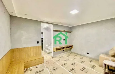Casa à venda, 100 m² por r$ 950.000,00 - jardim astúrias - guarujá/sp