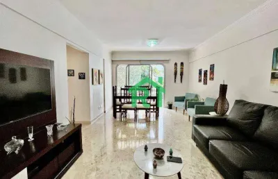Apartamento com 2 dormitórios à venda, 100 m² por r$ 550.000 - pitangueiras - guarujá/sp