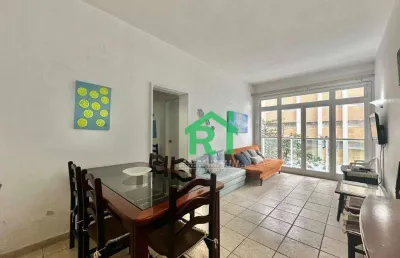 Apartamento amplo, beira mar, 2 dormitórios, pitangueiras, guarujá/sp.