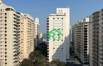 Apartamento com 2 dormitórios à venda, 102 m² por r$ 460.000,00 - pitangueiras - guarujá/sp