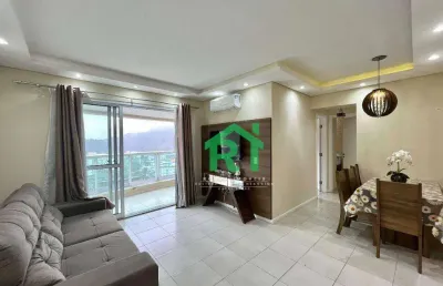 Apartamento com 2 dormitórios, 85 m² - venda por r$ 700.000,00 ou aluguel por r$ 4.600,00/mês - pitangueiras - guarujá/sp