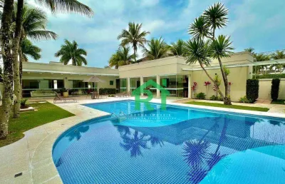 Casa com 5 dormitórios à venda, 520 m² por r$ 4.800.000,00 - acapulco - guarujá/sp