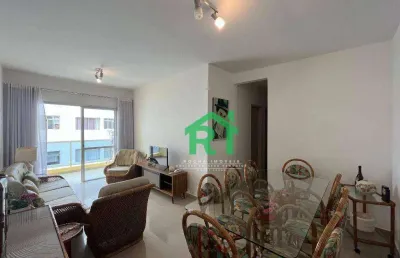 Apartamento reformado 2 dormitórios, venda, enseada, guarujá/sp