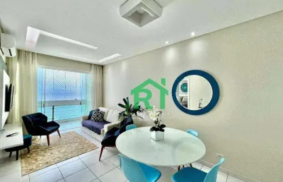 Apartamento à venda, 80 m² por r$ 750.000,00 - pitangueiras - guarujá/sp