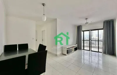 Apartamento moderno, 3 dormitórios (1 suíte), 2 vagas, lazer, enseada, guarujá/sp.