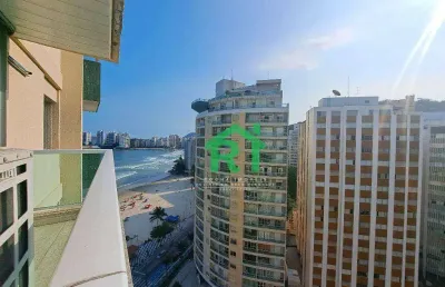 Apartamento com 2 dormitórios à venda, 50 m² por r$ 430.000,00 - pitangueiras - guarujá/sp