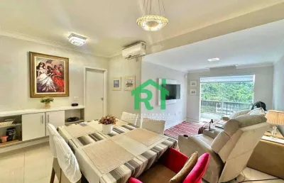 Apartamento à beira mar com 3 quartos, 1 vaga à venda em pitangueiras, guarujá | rocha imóveis guarujá