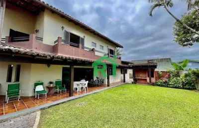 Casa à venda, 283 m² por r$ 1.180.000,00 - enseada - guarujá/sp