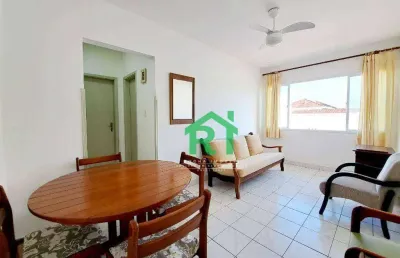 Apartamento com 1 dormitório à venda, 60 m² por r$ 250.000,00 - enseada - guarujá/sp